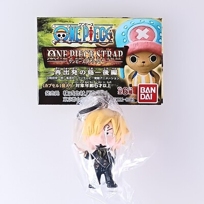 Sanji One Piece Sabaody Archipelago Arc Figure Strap Bandai F/S