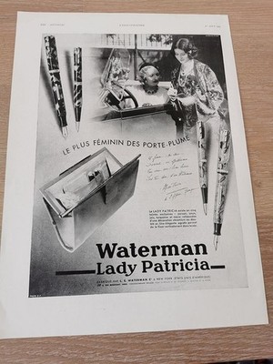 Waterman 1931 Original Lady Patricia Werbestift Füllfederhalter - 1113