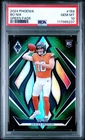 Bo Nix 2024 Panini Phoenix #159 Green Fade /199 RC Denver Broncos - PSA 10