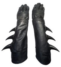 1995 Batman Forever Style Screen Accurate Leather Cosplay Gloves SIZE MEDIUM
