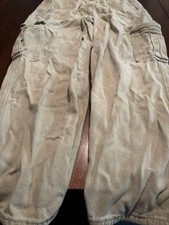 Youth Cargo Pants Boys Size Large Tan