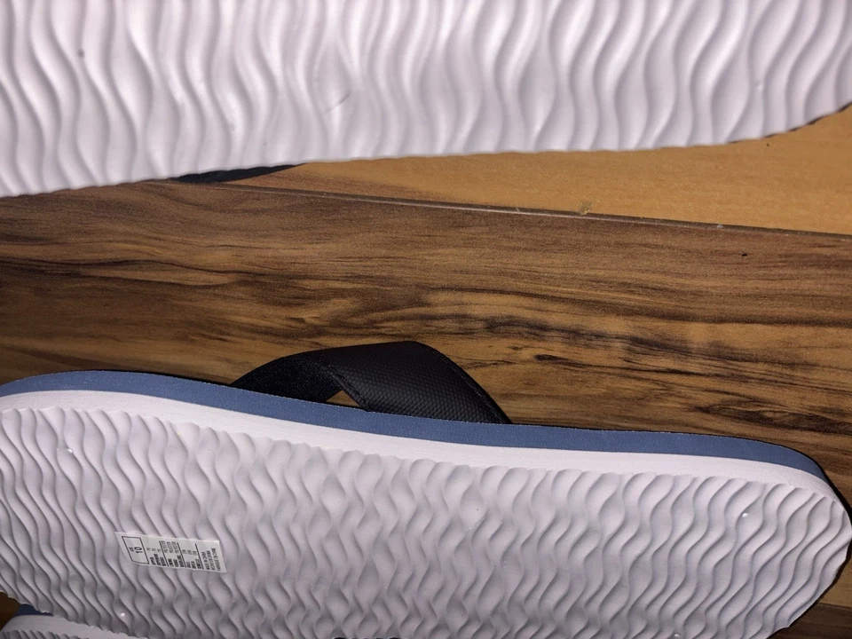 НОВЫЕ мужские сандалии-шлепанцы Hurley размер 10/11 с цветочным принтом - Изображение 4 из 4