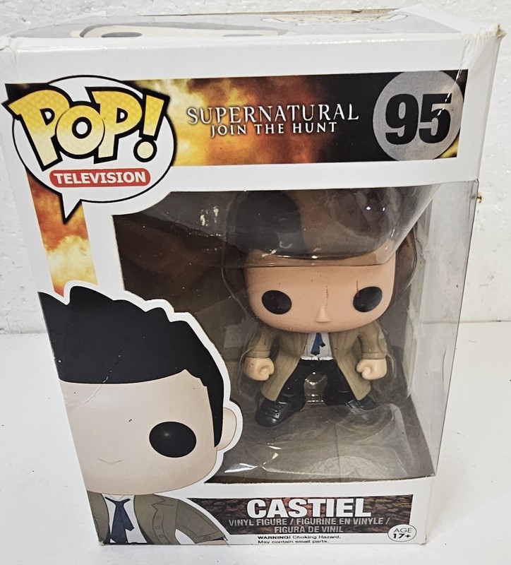 Funko Pop! Vinyl: Supernatural - Castiel - Hot Topic (Exclusive) #95 PreOwned