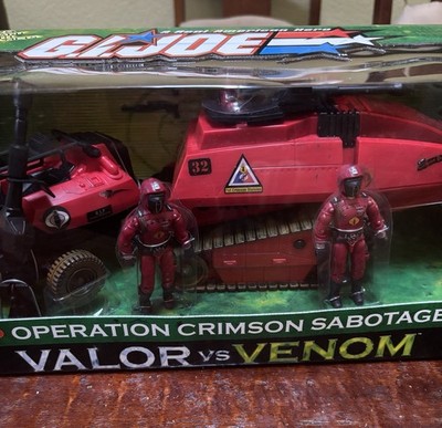 GI Joe Cobra Valor vs Venom Operation Crimson Sabotage  Crimson Guard New Sealed