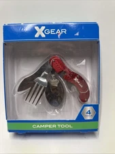 X Gear - Camper Tool, 4 Tools. Stainless Steel, 41xg3060 Style.