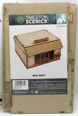 TTCombat TTSCW-DCS-084 Mini Mart (City Streets) Store Building Terrain Kit