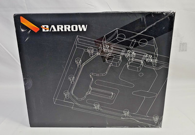Barrow BS-MSP5090-PA MSI SUMRIM 5090 Full Coverage GPU Water Block Cooler White