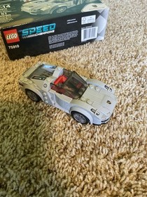 LEGO Speed Champions 75910 Porsche 918 Spyder w/Box And Instructions 151 pcs Box