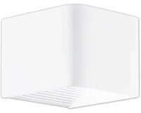 Led AußEnwandleuchte 6W 600 Lm 3000 K 13,5X12 Cm Weiß