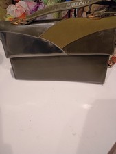 RARE Vintage 1967's "Stylecraft Miami" Olive Green Purse 10" by 7"