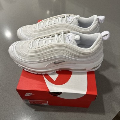 Nike Air Max 97 Triple White Wolf Grey - 921826-101 - Size 11 - New in box!