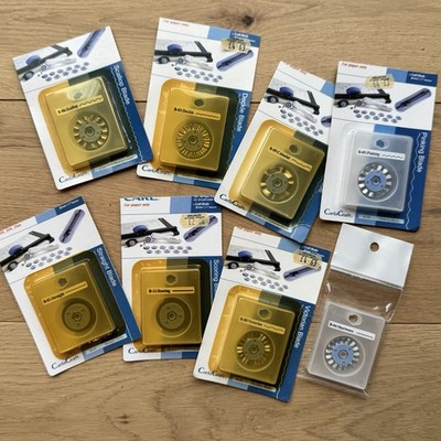 CarlaCraft rotierender Papierschneider Ersatzklingen Restposten Handwerk Schneider 8 Packungen
