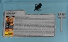 GI G.I. Joe gijoe ROAD PIG WEAPONS PARTS + FILE CARD LOT hammer crossbow