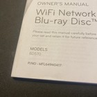 LG  BD-570 Blu-Ray Disc Player Owner's Manual * English * VG Condition * 95 Page — photo 2