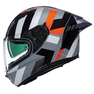 Nolan N60-6 Sport Dinamico 345 Grey Orange Matt Full Face Motorcycle Helmet