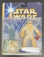 Howie Weed Signed Star Wars ESB Wampa Action Figure Beckett