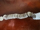 90% Silver Roosevelt Dimes Roll of 50 Circulated, Unsearched, Various dates