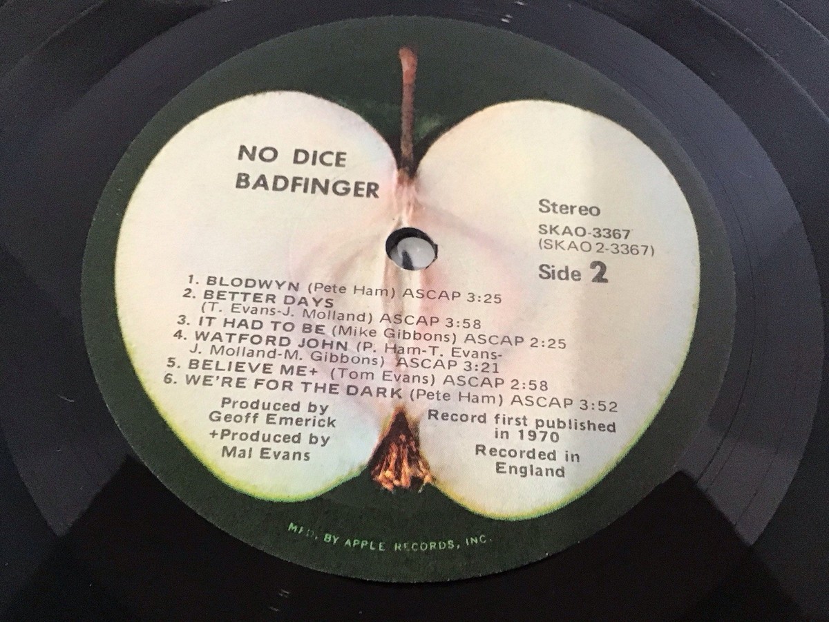 Badfinger - No Dice 1970 Vinyl LP Apple Records SKAO-3367 | eBay
