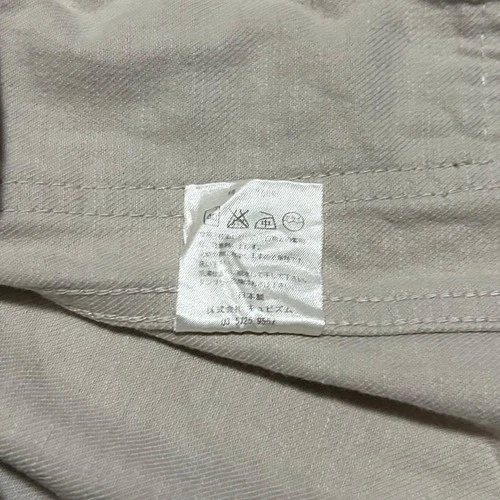 visvim Men's Stand Collar Coverall Jacket Beige Size M Light Outerwear #FJ AAA image 8