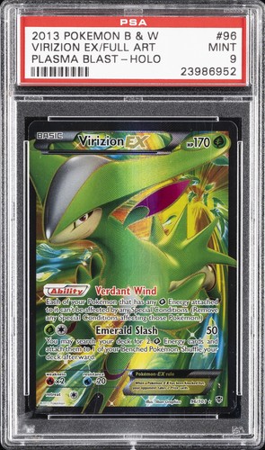 Virizion-EX graded PSA 9 for sale on eBay