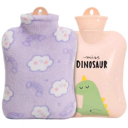 Hot Water Bag,Hot Water Bottle with Waist Cover Cartoon Warm Water Pouch for ... - Picture 4 of 6