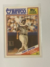 1988 Topps Revco League Leaders - Tony Gwynn #1