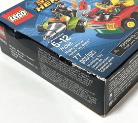 LEGO DC Comics Super Heroes:Mighty Micros: Robin vs Bane (76062)NEW Retired 2016