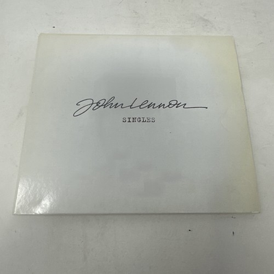 #ad John Lennon Signature CD Singles and Home Tapes 2010 Collectible Clean Discs $19.90