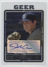 2005 Topps Chrome Update & Highlights Josh Geer #UH228 Auto 0f6