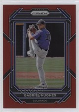 2023 Panini Prizm Red Prizm 69/199 Gabriel Hughes #152 1cg0