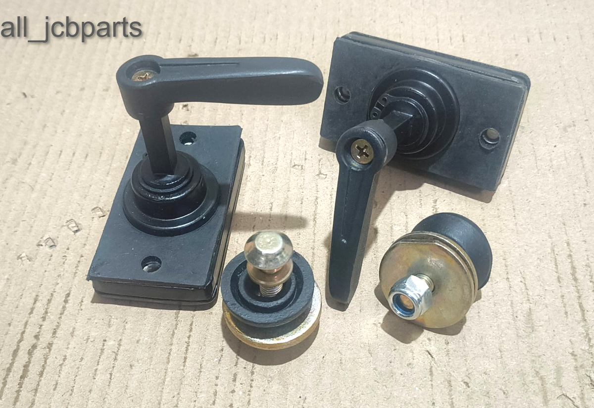 JCB SPARE PARTS - CATCH WINDOW LOCK CATCHER BACK, 2 PCS. (PART NO