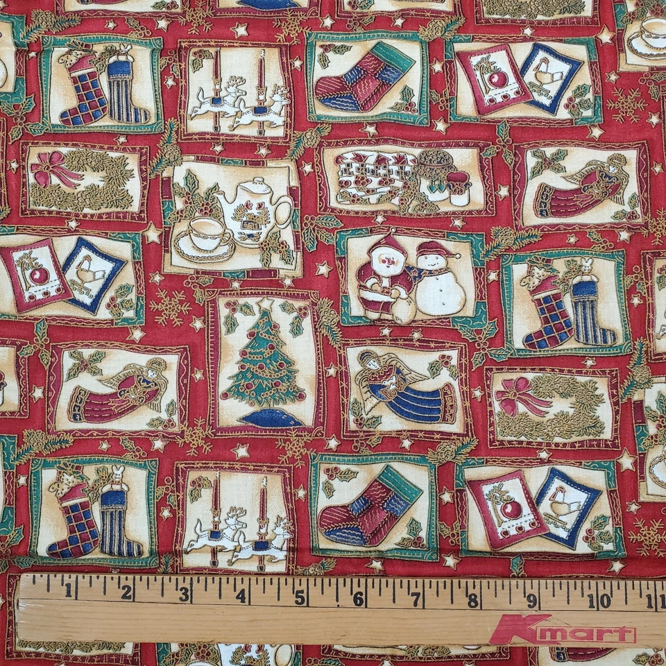 Hoffman Christmas Fabric Country Holiday 2 Yards - Image 2 of 4