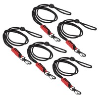 44Cm Halsband Mit Haken, 5 StüCk Verstellbares Langes Halsband SchlüSselband #2