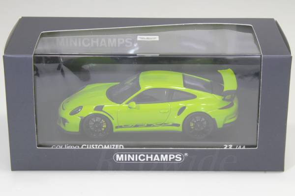 ミニカー MINICHAMPS Porsche 911 (991) GT3 RS 1/43 Minichamps presents the strictly limited edition of the