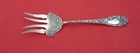 Chrysanthemum by Durgin Sterling Silver Beef Fork w/ splayed tines 7 1/2"