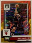 2022 Donruss Optic Basketball Red and Gold Wave Nikola Vucevic #60