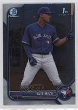 2022 Bowman Chrome Prospects Luis Meza #BCP-209 6u5