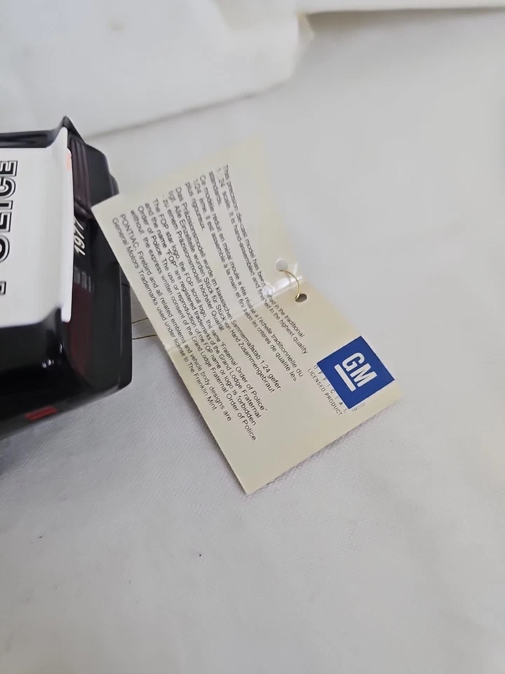 Coche de policía Franklin Mint Fmpm 2004 Pontiac 1977 transmisión automática edición limitada Foto 3 de 4