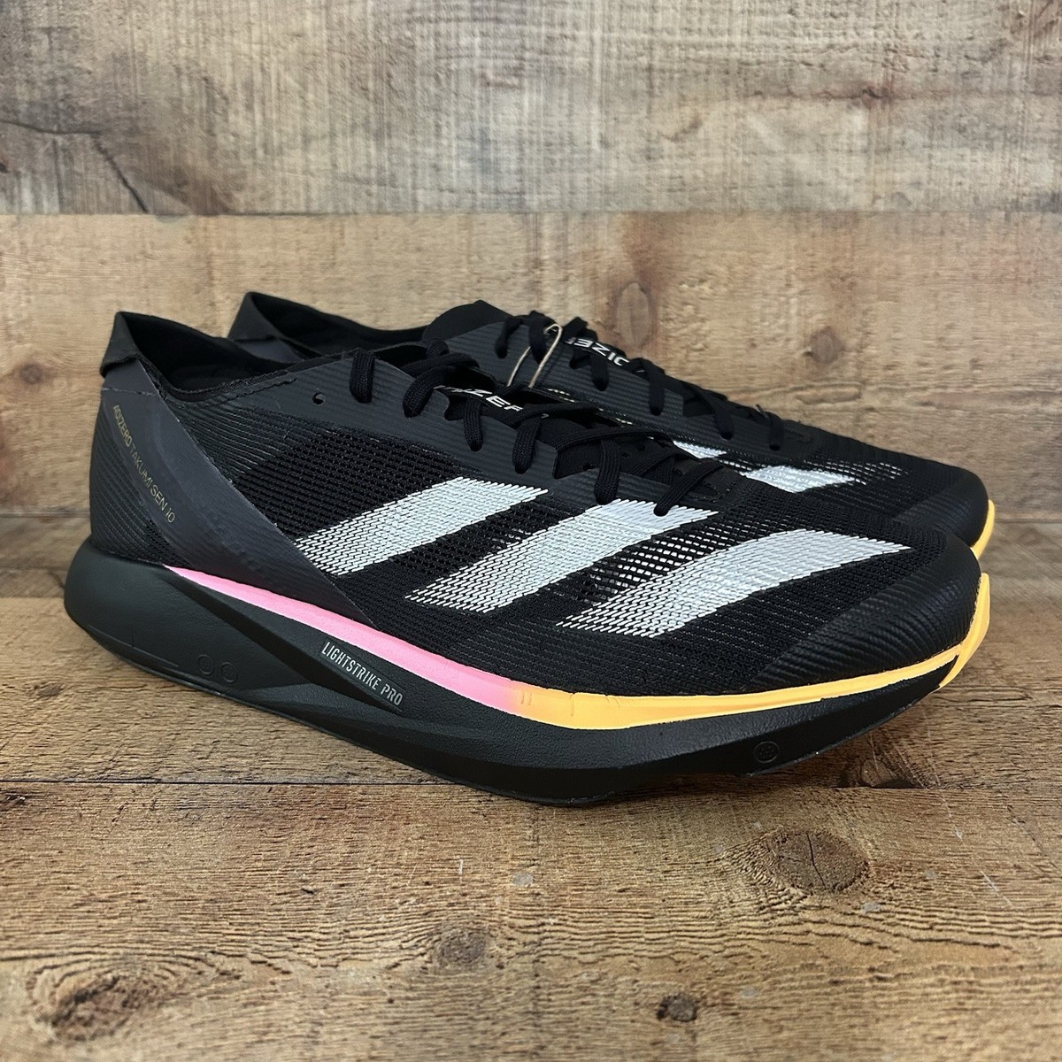 Adidas Adizero Takumi Sen 10 Low Mens Size 12.5 Running Shoes