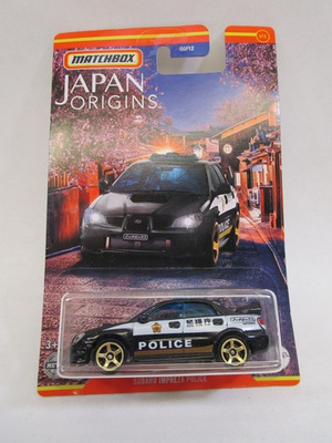 #ad 2022 Matchbox MBX Japan Origins 5 12 Subaru Impreza Police Vehicle 1:64 $9.09