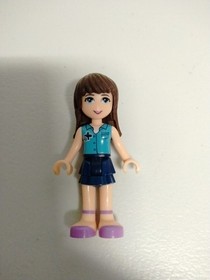 LEGO&reg; Sophie Minifig frnd0159 Friends Vet Horse Rider Brown Hair 41125