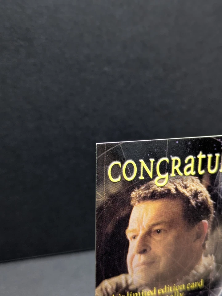 Stargate SG-1 Heroes Autograph Auto Card A114 John Noble as Meurik - Image 3 of 4