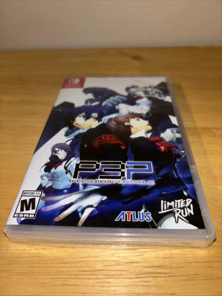 BRAND NEW PERSONA 3 PORTABLE LIMITED RUN GAMES #213 SWITCH U.S. ESRB VERSION - Image 2 of 4