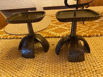 アイアン製燭台　ラストミッドセンチュリー1969年アメリカ製　ヴィンテージ品 Gunnar Ander ystad metall candle holder 1960s – Decirculo