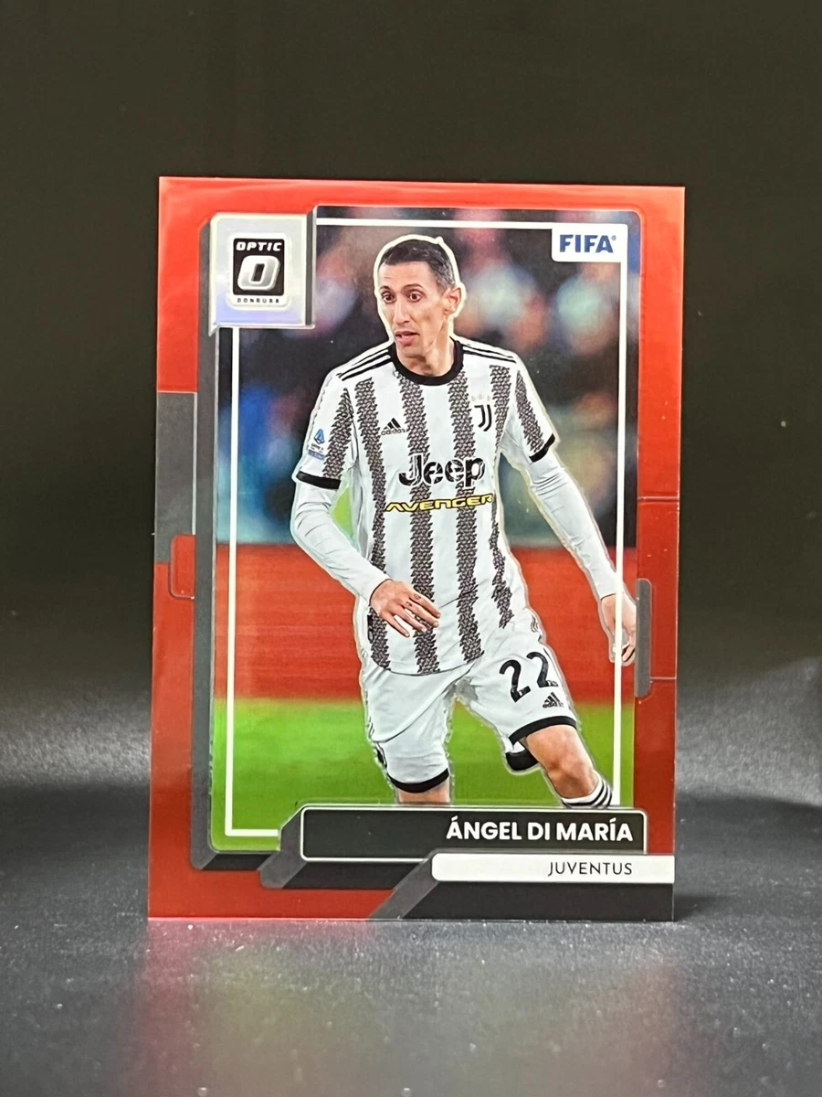 Angel Di Maria 2022-23 Panini Donruss Optic #153 Red Prizm SP 127/165 (Juventus)