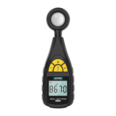 Digital Illuminance Light Meter Photometer 0~200,000 Lux Lux Meter Lux/FC Tester