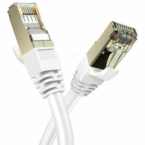 0.5m/20m RJ45 CAT8 Ethernet Network SSTP 40Gbps Gigabit Patch LAN Cable Lead LOT - Picture 22 of 25