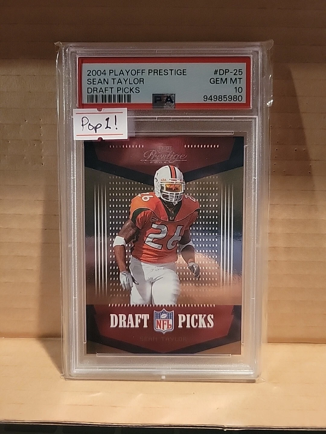 Sean Taylor Playoff Prestige Draft Picks #DP25 Base