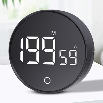 Magnetic LED Digital Kitchen Timer Large LED Display Stopwatch Alarm Clock