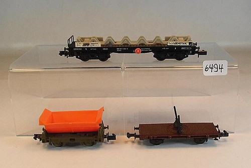 Arnold Rapido & Trix N Spur 3 Güterwagen #6494 | Zustand: Gebraucht